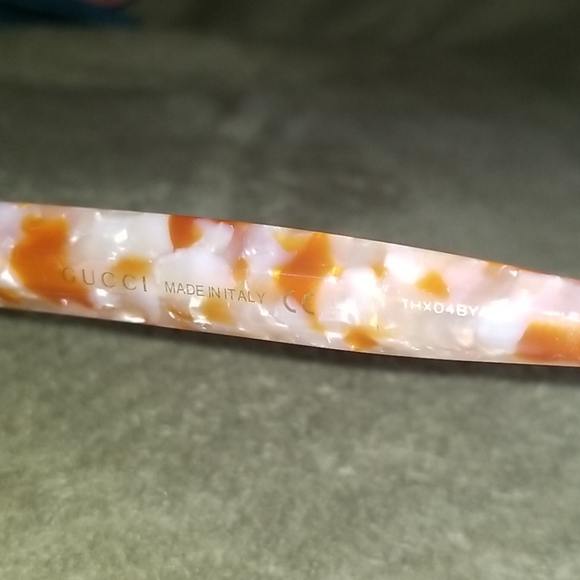🆕️ Orange Crystal Giraffe Gucci Glasses - Picture 3 of 7